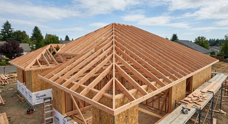 Attic Framing in Conroe, TX