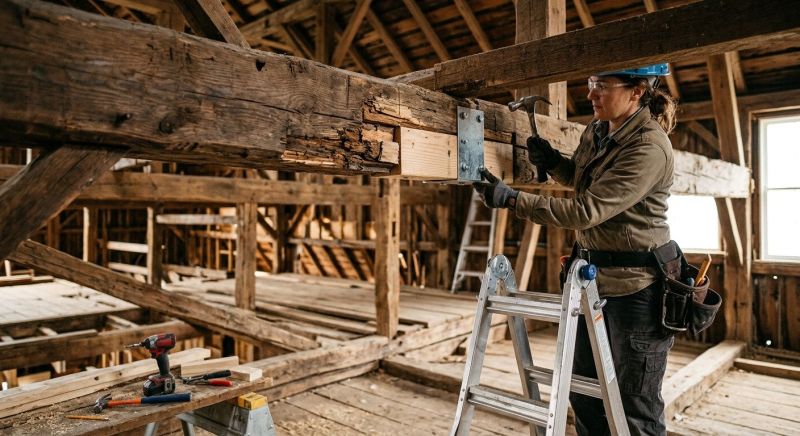 Broken Truss Repair in Kansas City, KS