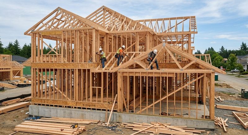 Construction Framing in Conroe, TX