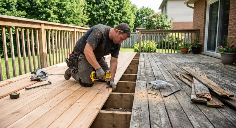Deck Reinforcement Service in Redmond, WA
