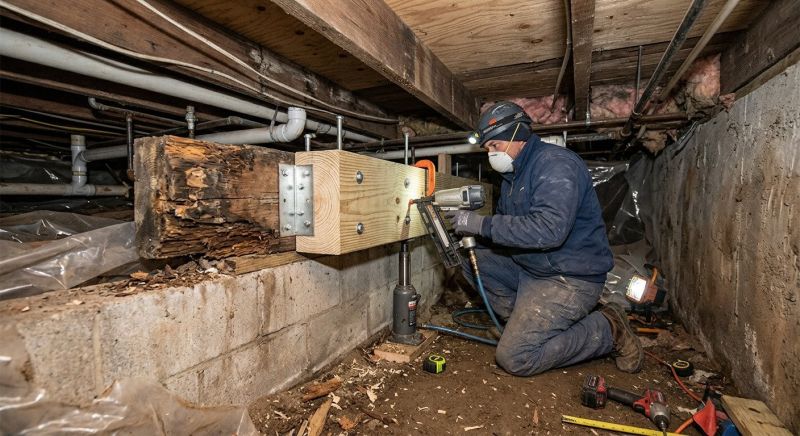 Floor Joists Repair in Wilmington, NC