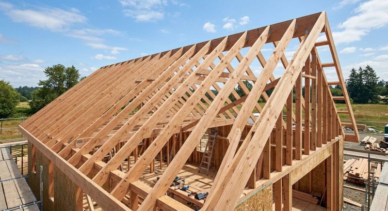 Hip Roof Framing in Kansas City, KS