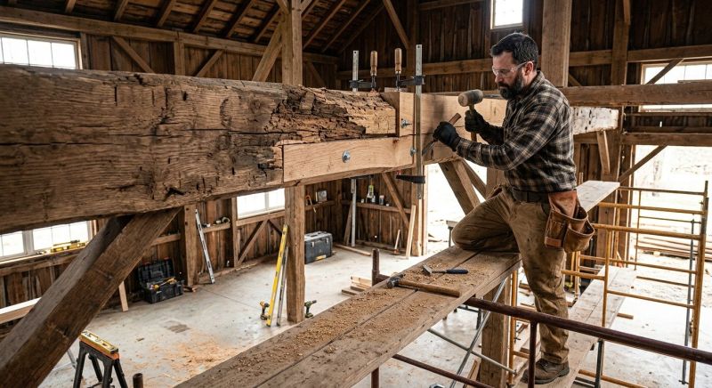 House Beam Replacement in Kansas City, KS