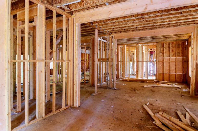 Interior Wall Framing in Kansas City, KS