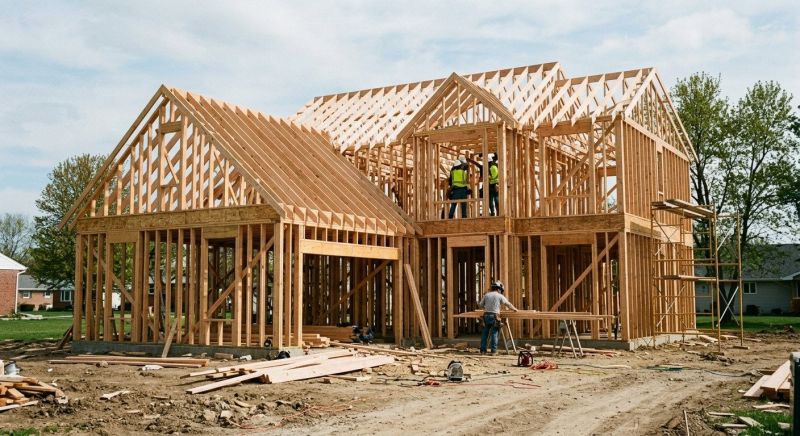 Porch Framing in Conroe, TX