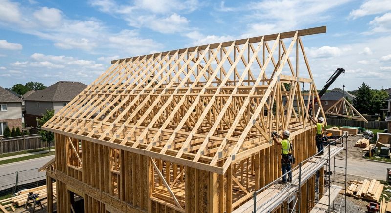 Roof Framing in Conroe, TX