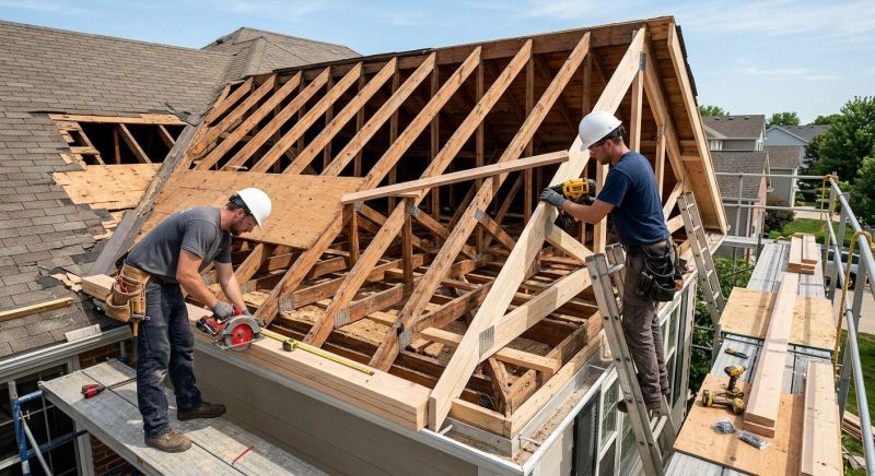 Roof Framing Repair in Wilmington, NC