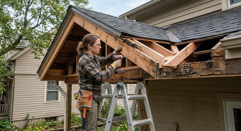 Roof Framing Repair in Wilmington, NC