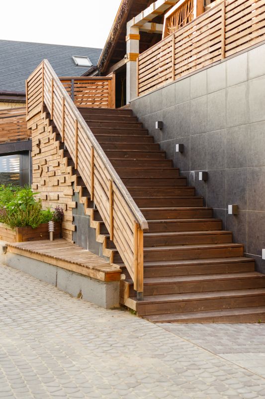 Stair Banister Installation in Wilmington, NC