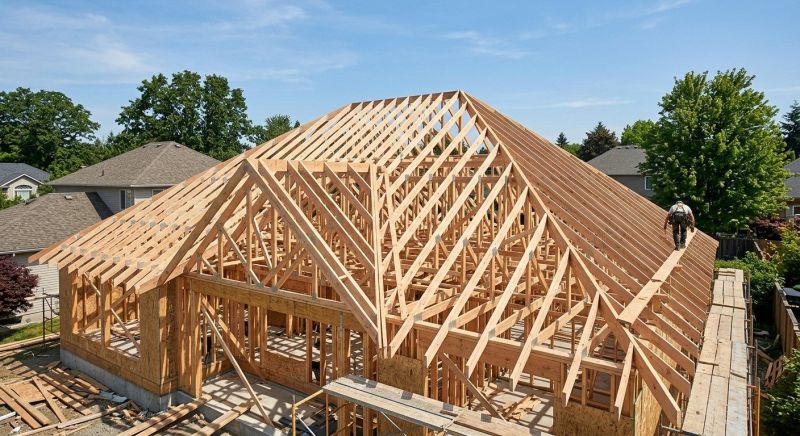 Structural Roof Framing in Kansas City, KS