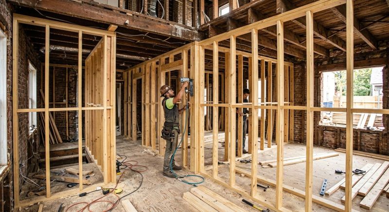 Structure Framing in Wilmington, NC