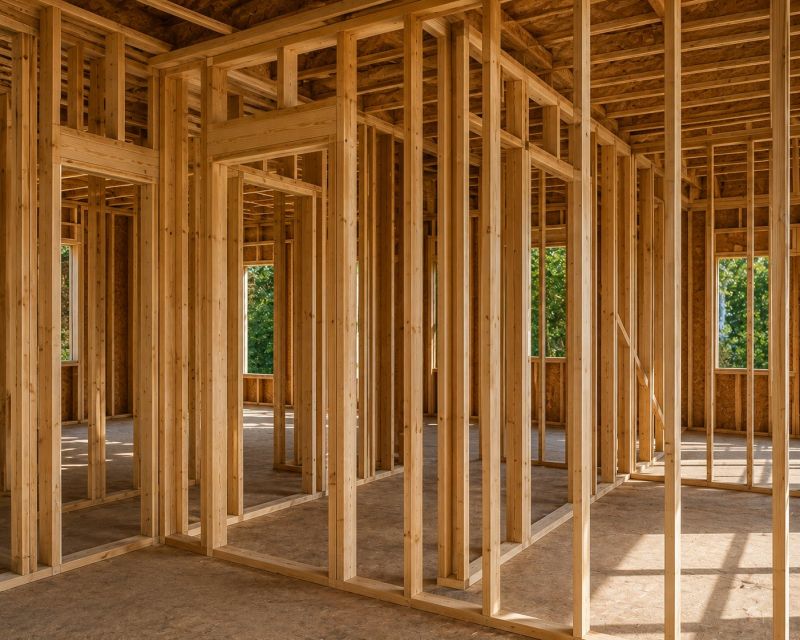 Stud Wall Framing in Kansas City, KS