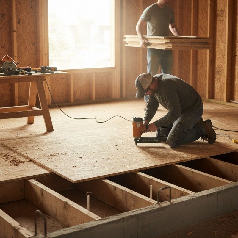 Subfloor Replacement in Conroe, TX