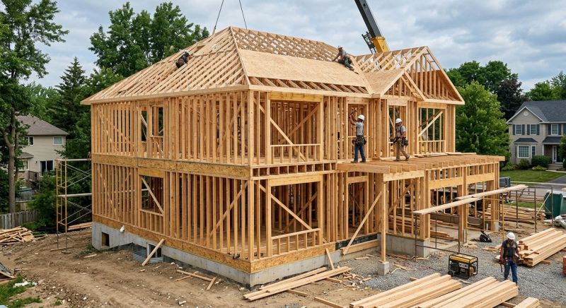 Timber Frame Construction in Conroe, TX