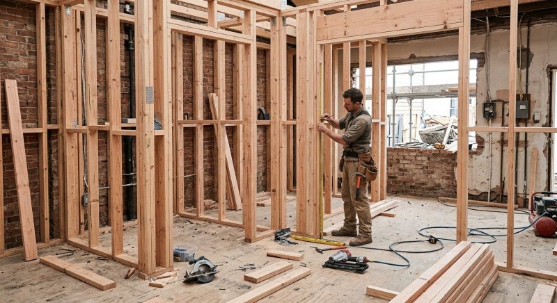 Wood Framing Construction in Kansas City, KS