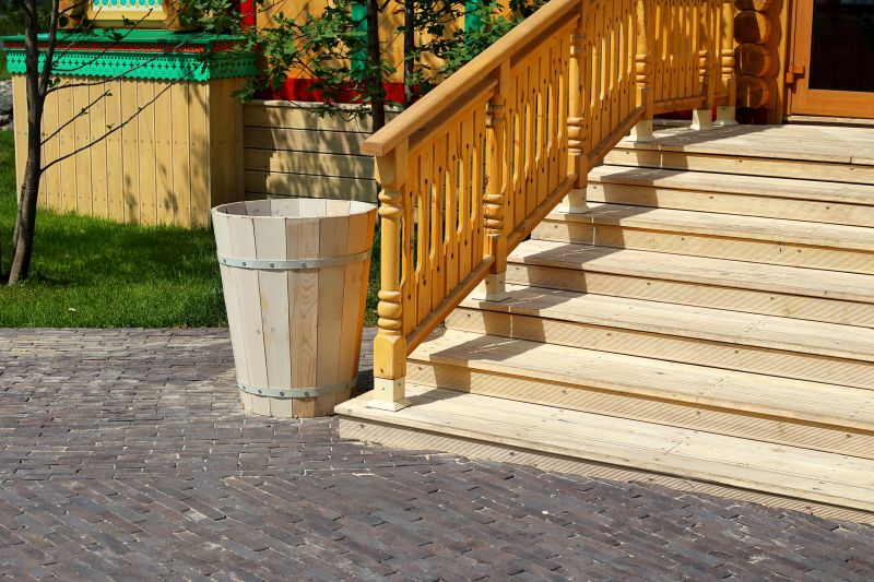 Wooden Steps Installation in Wilmington, NC
